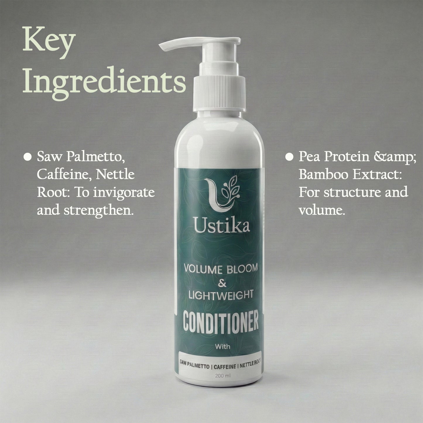 USTIKA VOLUMEBLOOM CONDITIONER (200ML)