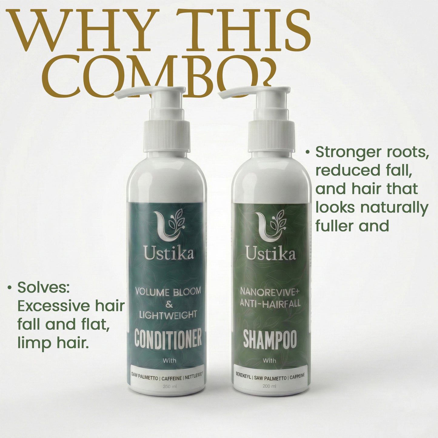 ROOT STRENGTH & VOLUME KIT - Anti-Hair fall Shampoo + Volume Conditioner