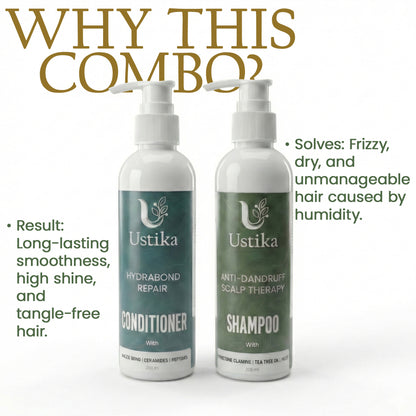 DETOX & REPAIR THERAPY - Anti-Dandruff Shampoo + Bond Repair Conditioner
