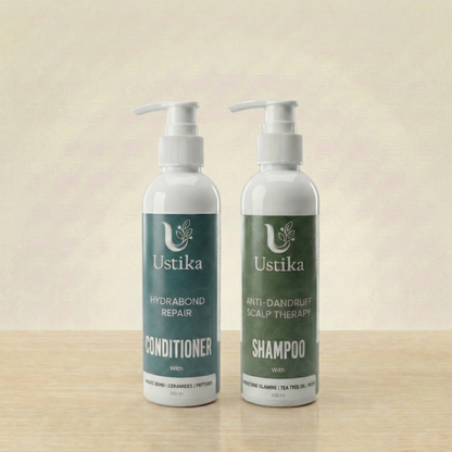 DETOX & REPAIR THERAPY - Anti-Dandruff Shampoo + Bond Repair Conditioner