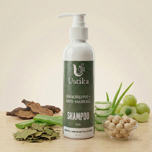 USTIKA NANOREVIVE+ ANTI-HAIRFALL SHAMPOO (200ML)