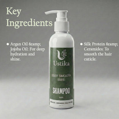 USTIKA SILKYSMOOTH LUXE SHAMPOO (200ML)