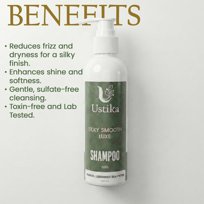 USTIKA SILKYSMOOTH LUXE SHAMPOO (200ML)